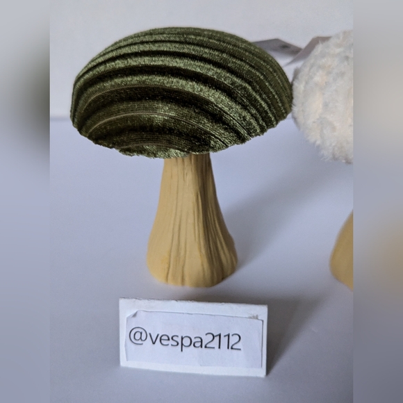 Target Bullseye Playground Mushroom Fall Fabric Set Of 3 Green Harvest Decor **P - Picture 3 of 7